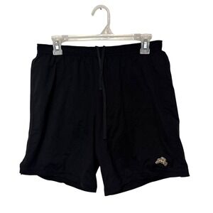 Tracksmith Session Shorts Mens Medium Black Brief Lined Stretch Running 7"